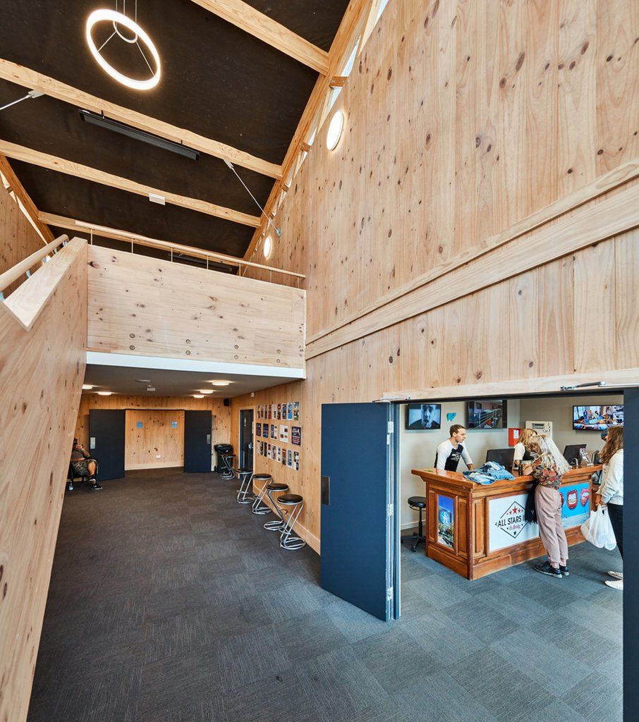 The Bealey Quarter Christchurch Exterior foto Interior of the Ice Academy